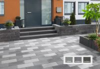 Pflaster Modern Plus 40x20x8 dunkelgrau