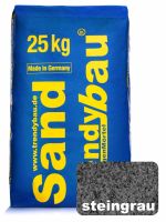 Trendybau Fugensand fein 25kg steingrau